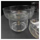 Dorset Pink Rose Stem Glassware Dining Set - Assorted Pieces