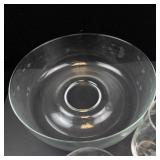 Dorset Pink Rose Stem Glassware Dining Set - Assorted Pieces