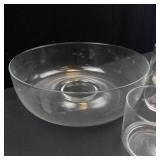 Dorset Pink Rose Stem Glassware Dining Set - Assorted Pieces