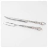 Princess House Stainless U.S.A. Carving Knife & Fork Set