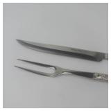 Princess House Stainless U.S.A. Carving Knife & Fork Set
