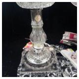 Crystal Clear Industries Romantica 16in 3-Light Candelabra - Missing One Piece -Comes as Is.