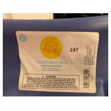 48" Plastic Boat Sled Navy Blue - Sun Squad™: Polyethylene, 300 lb. Capacity