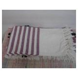 Decorative Throw Blankets  50in x 60in  (set of 3)