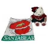 Vintage 1992 Dayton Hudson Christmas Bear Family Plush Bear