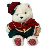 Vintage 1992 Dayton Hudson Christmas Bear Family Plush Bear
