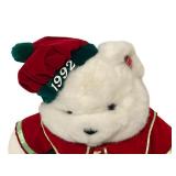 Vintage 1992 Dayton Hudson Christmas Bear Family Plush Bear