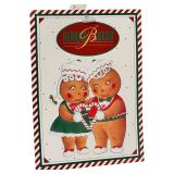 Vintage 1990 Set of Target Christmas Gingerbread Girl Stuffed Plush Dolls