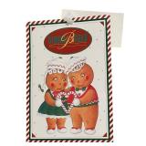 Vintage 1990 Set of Target Christmas Gingerbread Girl Stuffed Plush Dolls