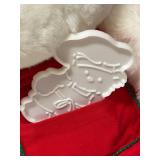 Vintage 1991 Dayton Hudson Santa Bear Plush Toy Chef