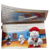 Vintage 1991 Dayton Hudson Santa Bear Plush Toy Chef