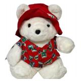 Vintage 1993 Santa Bear from Dayton Hudson "World Traveler" Santa Bear