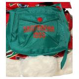 Vintage 1993 Santa Bear from Dayton Hudson "World Traveler" Santa Bear