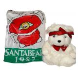 Vintage 1987 Dayton Hudson Miss Santa Bear