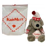Vintage "Kris Mutt" Christmas Stuffed Dog by Dayton Hudson