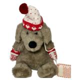 Vintage "Kris Mutt" Christmas Stuffed Dog by Dayton Hudson