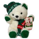 Vintage 1988 Kmart "Our Christmas Bear" Plush Toy