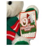 Vintage 1988 Kmart "Our Christmas Bear" Plush Toy