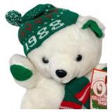 Vintage 1988 Kmart "Our Christmas Bear" Plush Toy