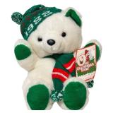 Vintage 1988 Kmart "Our Christmas Bear" Plush Toy
