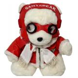 Vintage 1987 Dayton Hudson Santa Bear "Aviator" Santa Bear