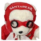 Vintage 1987 Dayton Hudson Santa Bear "Aviator" Santa Bear