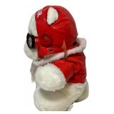 Vintage 1987 Dayton Hudson Santa Bear "Aviator" Santa Bear