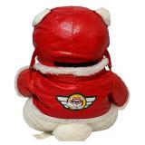 Vintage 1987 Dayton Hudson Santa Bear "Aviator" Santa Bear