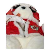 Vintage 1987 Dayton Hudson Santa Bear "Aviator" Santa Bear