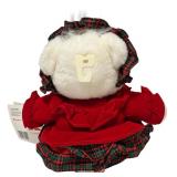 Vintage 1993 Kmart Christmas Teddy Bear Commemorating the 150th Anniversary of Charles Dickens