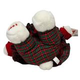 Vintage 1993 Kmart Christmas Teddy Bear Commemorating the 150th Anniversary of Charles Dickens