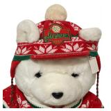 Vintage 1992 Dayton Hudson Santa Bear Plush Toy “Music Santa Bear