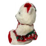 Vintage 1990 Kmart Christmas Teddy Bear