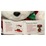 Vintage 1993 Kmart Christmas Carol Teddy Bear