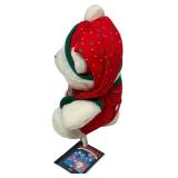 Vintage 1990 Santa Bear  "Sweet Dreams in Dreamland" Plush Toy Bear
