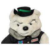 vintage 1989 Dayton Hudson "Bully Bear" Christmas plush