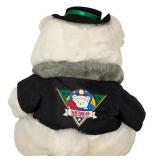 vintage 1989 Dayton Hudson "Bully Bear" Christmas plush