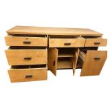 Linear Storage Cabinet; 6ft x 2ft x 39", HEAVY LOAD!!