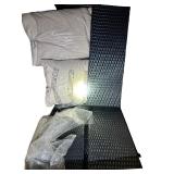 7-Piece Outdoor Furniture Set, Beige/Black Wicker | BRAND NEW IN BOX | 3 Seat Sofa, 2 Chairs, Table and Ottoman