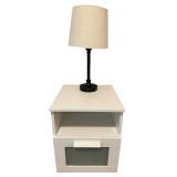 IKEA BRIMNES Nightstand with Lamp