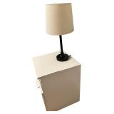 IKEA BRIMNES Nightstand with Lamp
