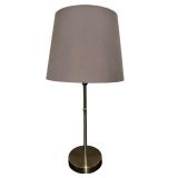 IKEA VIKHAMMER Nightstand*, Black; with Lamp