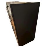 IKEA BRIMNES 3-Drawer Chest in Brown with Frosted Glass, Qty 2