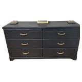 6-Drawer Wooden Dresser, HEAVY! ****