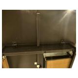IKEA INGATORP Drop-Leaf Table; Brown-Black ***