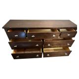 Dark Brown Brooklyn 7-Drawer Dresser by Westside *