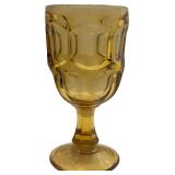 Amber Water Goblet - Small - Qty 1 - 5 1/2"T, 3 1/4"D | Tray F