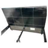 Full/Double | BRAND NEW | Black Platform Slatted Bed Frame Set