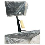 Full/Double | BRAND NEW | Black Platform Slatted Bed Frame Set