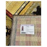 RUG: Tayse Rugs Nature Multi-Color Indoor Area Rug featuring Rustic Cabin and Wildlife Imagery | 5